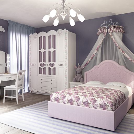 Детская кровать «Розалия 900.3М» (900x2000)